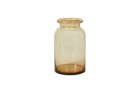 Stor glas-vase, Amber | Speedtsberg