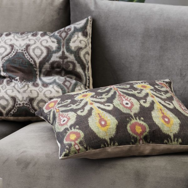 red and yellow that will adorn your sofa
