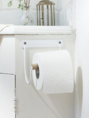 Ib Laursen Toiletpapirholder m/trærulle 9143-11