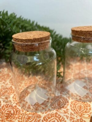 Ib Laursen opbevaringsglas m/korkprop 210 ml