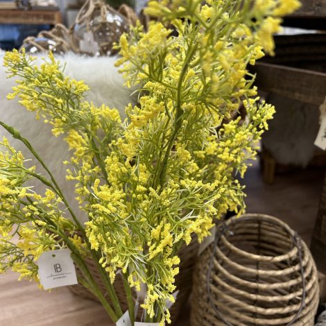 Ib Laursen Blomst gule blomster 75cm