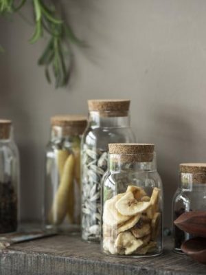 Ib Laursen Opbevaringsglas m/korkprop 330 ml