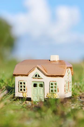 Ib Laursen Hus t/fyrfadslys Ebeltoft grønne vinduer