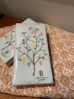 Ib Laursen Serviet m/forårsgren 16 stk/pk