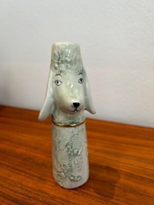 Speedtsberg Vase puddelhund keramik 16 cm