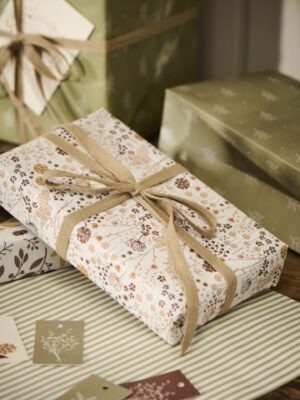 Ib Laursen Papirrulle små blomster 5meter